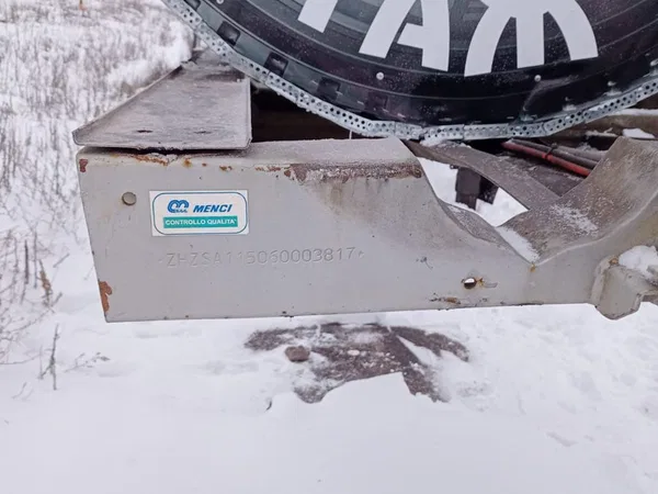 Шасси полуприцепа Menci SA 105