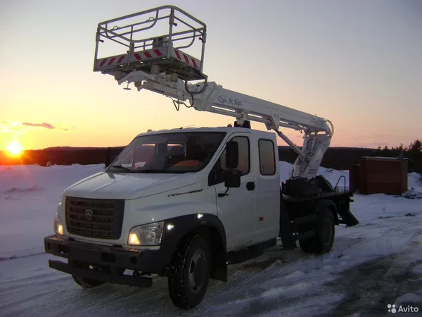 Автовышка ГАЗ ГАЗон Next C42R33 с АГП КЭМЗ ТА-22