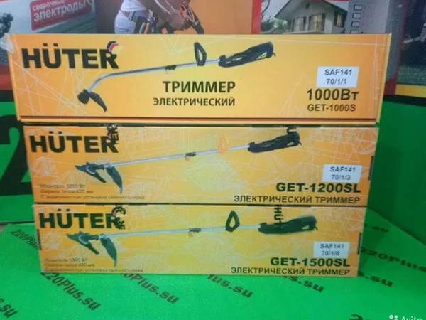 Мотокоса (триммер) Huter GET-1000S