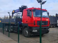 Бортовой грузовик с КМУ МАЗ 6312С5