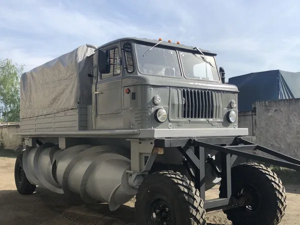 Шнековый вездеход Завод вездеходных машин (ЗВМ) ЗВМ-2902 ТП с РВД