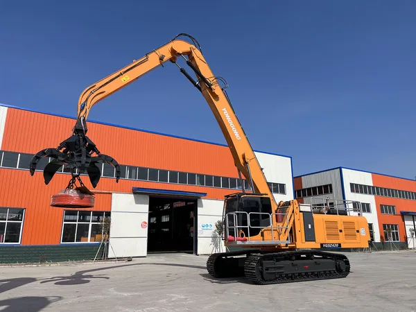 Гусеничный перегружатель Yonggong-Borus YGZ-420