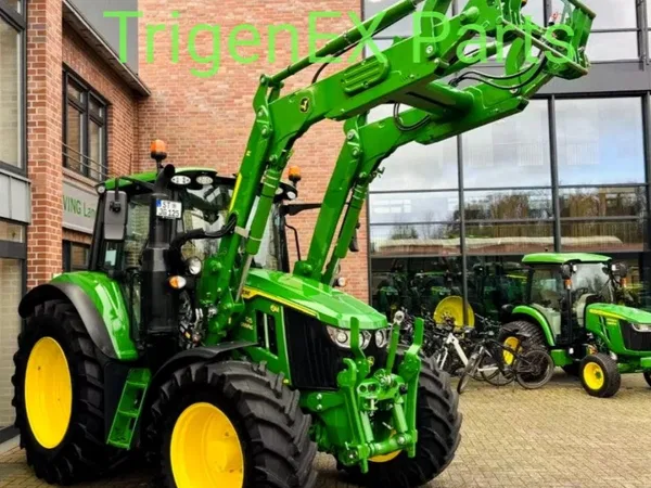 Фронтальный погрузчик John Deere John Deere 6M125 + фронтальный погрузчик John Deere 623R