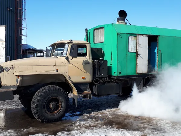 Паровая установка УРАЛ ППУА-1800/100 Передвижная Парогенераторная Установка 4878Р2