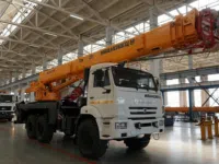 Автокран ИВАНОВЕЦ КС-45717К-3Р на шасси КАМАЗ 43118