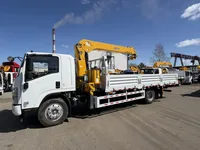 Бортовой грузовик с КМУ ISUZU elf