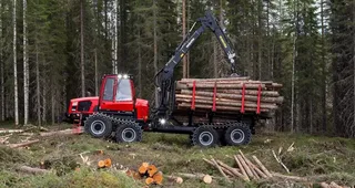 Форвардер Komatsu 895