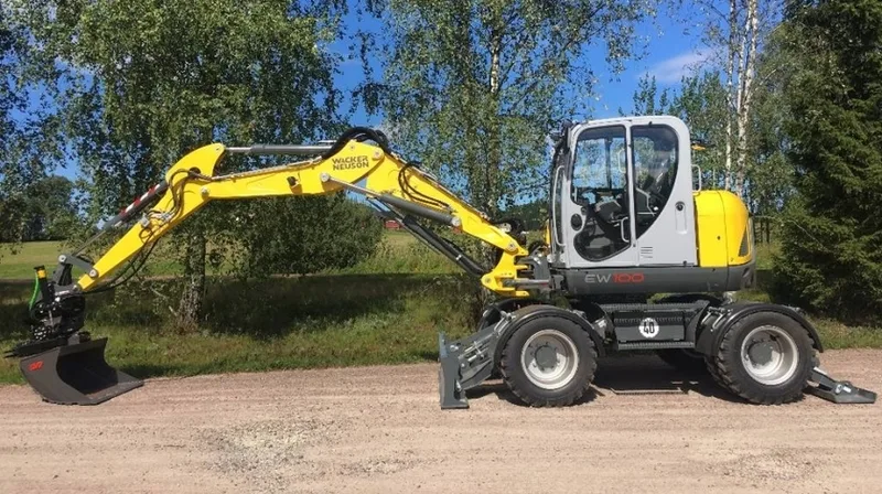 Колесный экскаватор Wacker Neuson RD 18-100