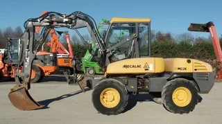 Колесный экскаватор Mecalac 10MSX