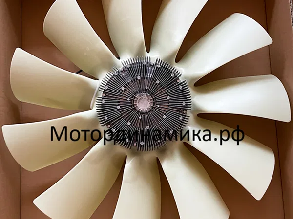 Вискомуфта с электронным управлением в сборе с вентилятором диаметром 813 мм для двигателя Weichai WP12 трактора Кировец К-7, арт. RS-FCA-001-294