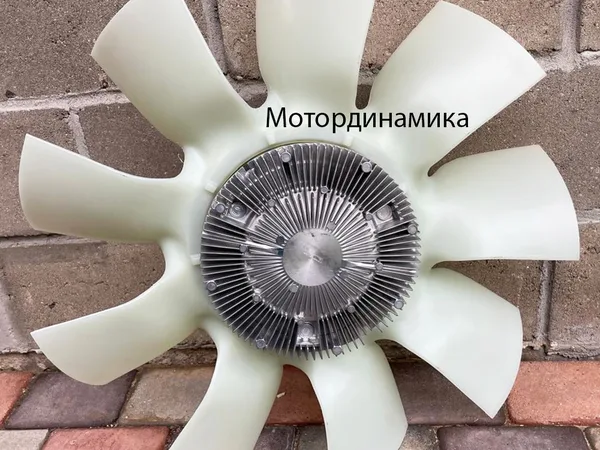 Вискомуфта с электронным управлением в сборе с крыльчаткой вентилятора для автомобиля МАЗ-4371 с двигателем Weichai WP4.1, арт. 095004905