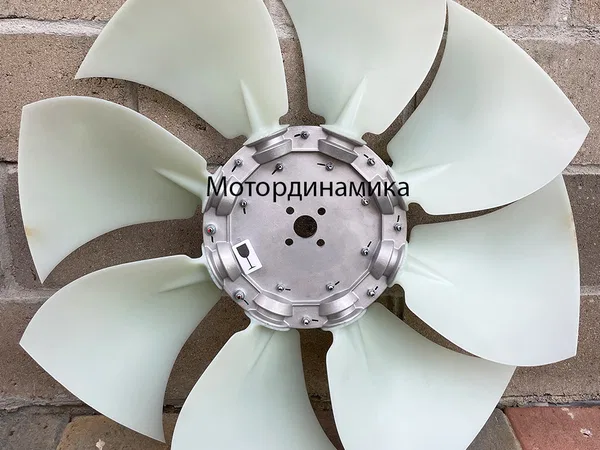 Крыльчатка вентилятора для комбайна Ростсельмаш Акрос-580, диаметр 750 мм, арт. 750/8-8/S4ZL (WFL08 296 23)
