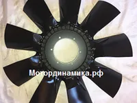 Крыльчатка вентилятора для двигателя ТМЗ-8481.10 трактора ПТЗ К-744 Кировец