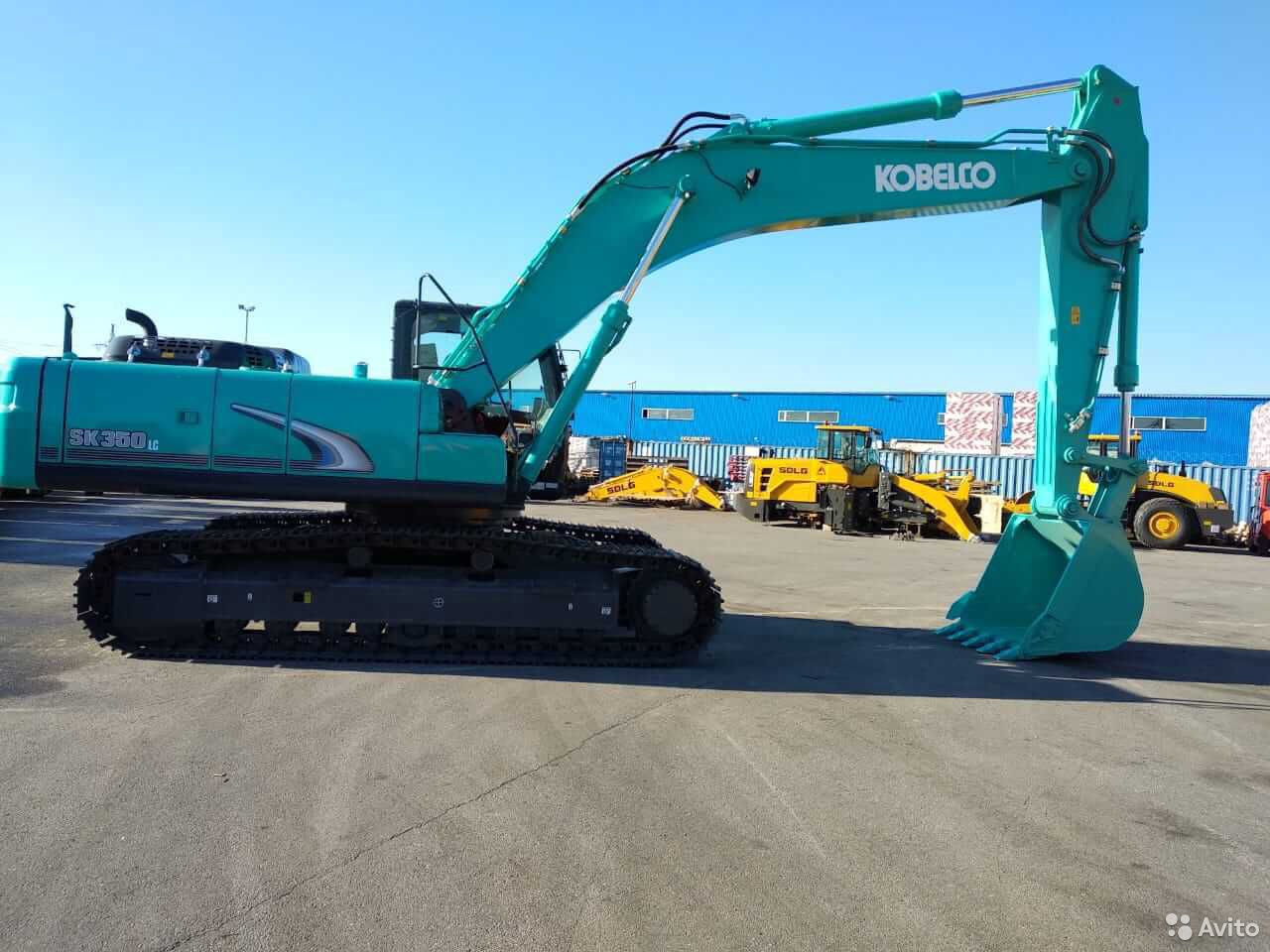 Гусеничный экскаватор Kobelco SK350LC-10