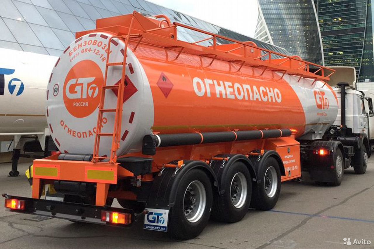 Полуприцеп бензовоз GT7 ппц-28