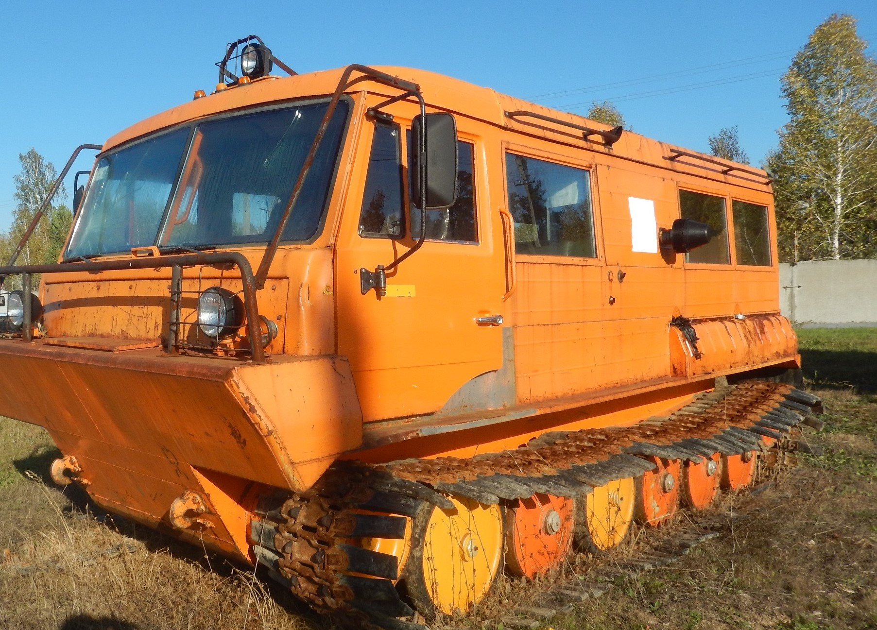 Гусеничный вездеход ТРАНСПОРТ ТТМ-3902 С