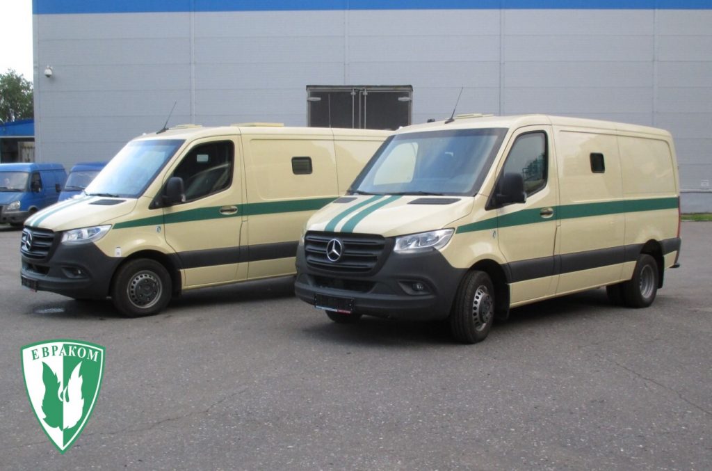 Инкассаторский автомобиль Mercedes-Benz Sprinter