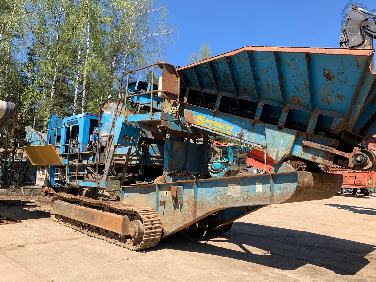 Конусная дробилка TEREX-PEGSON 1000 MXT