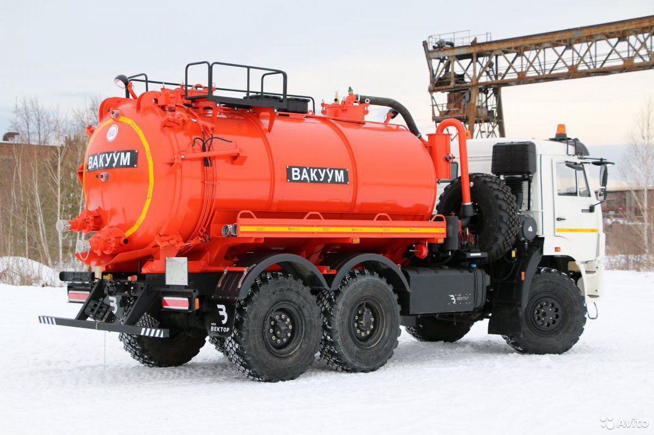 Илосос МВС-10 Вектор на шасси КамАЗ 43118