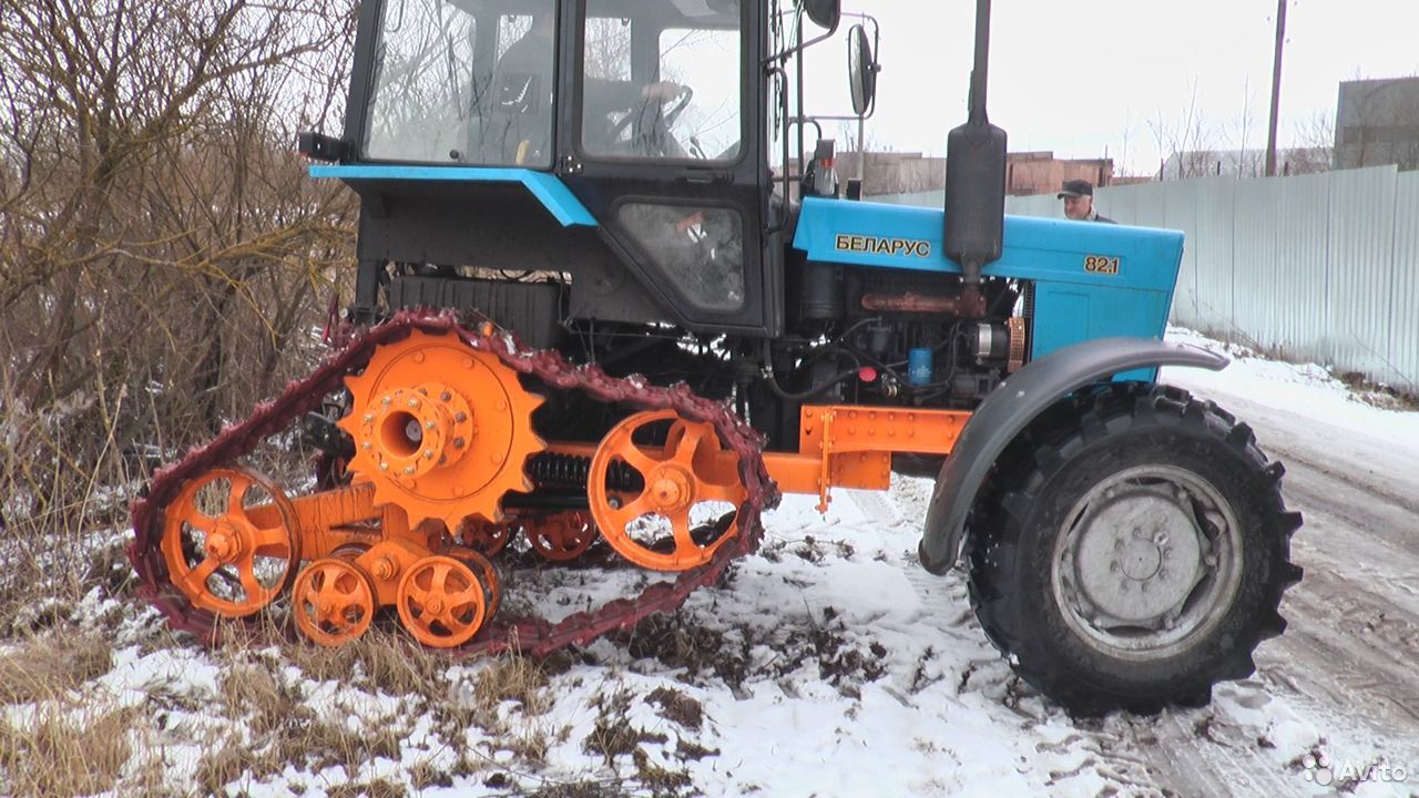 Гусеничный трактор МТЗ Беларус 82.1
