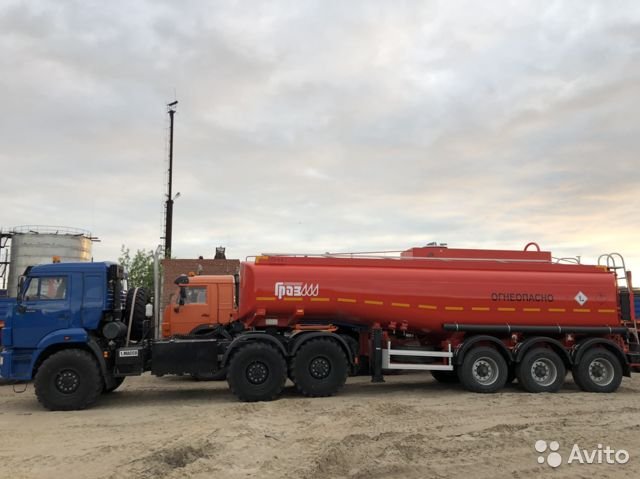 Полуприцеп бензовоз ГРАЗ 96222