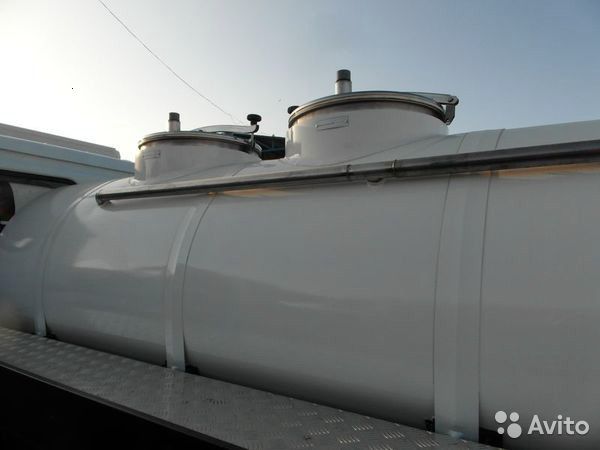 Кузов-цистерна пищевая 1200 л. для Газели