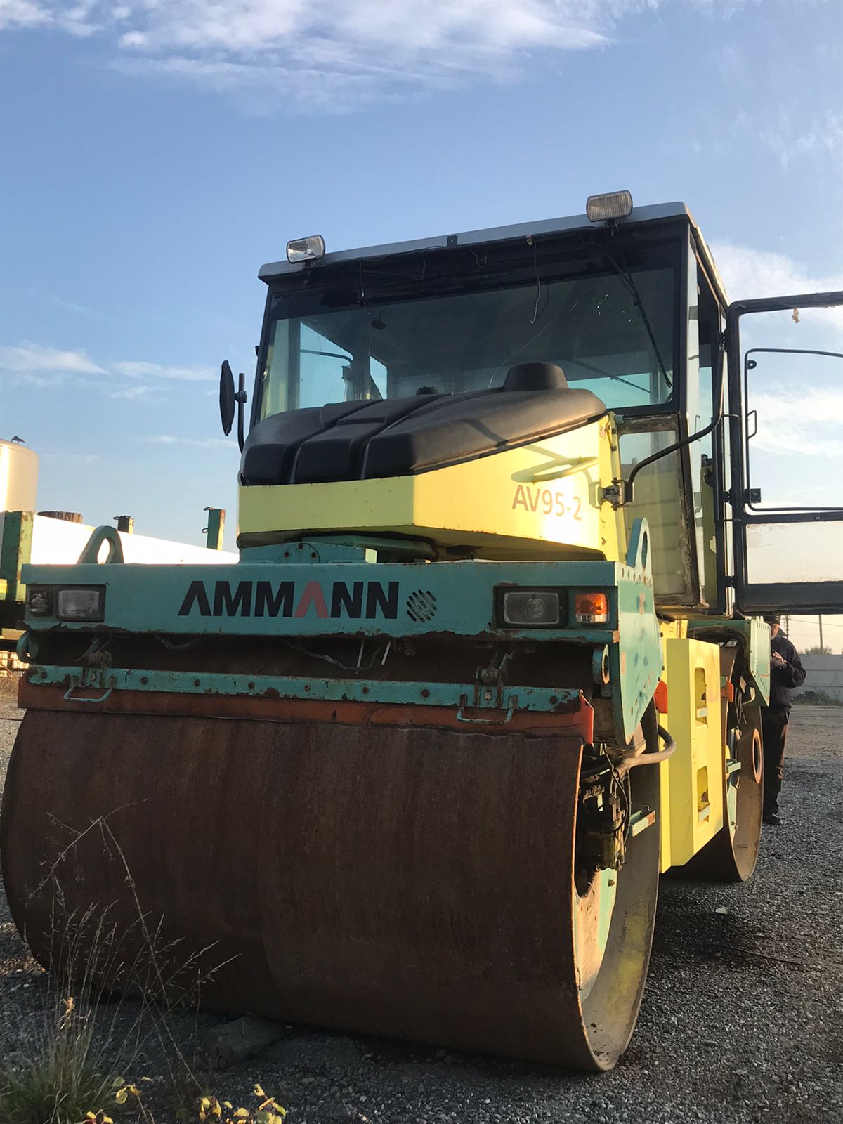 Двухвальцовый каток Ammann AV95-2