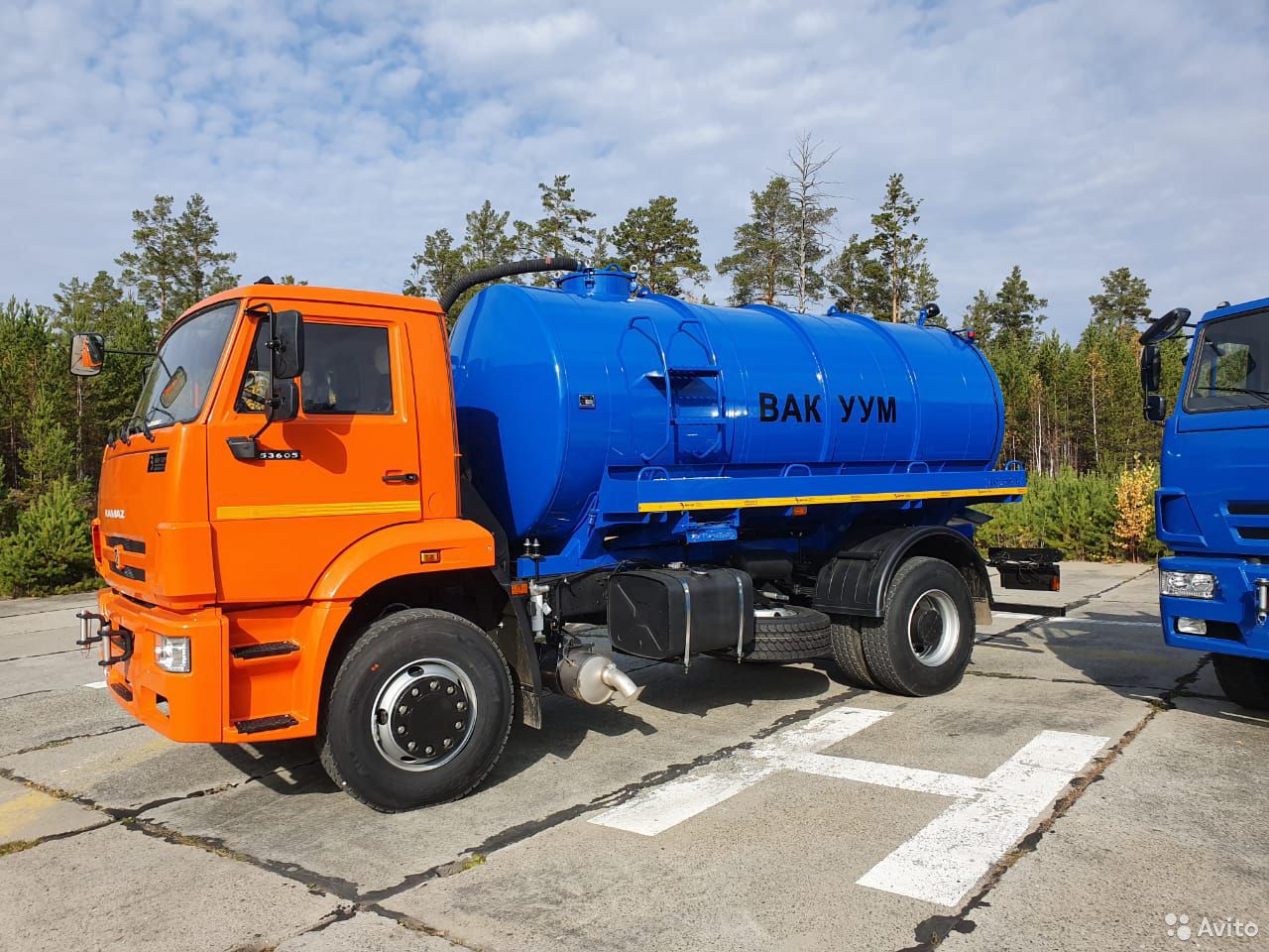 Ассенизатор МВ-10 на шасси КамАЗ 53605-773950-48