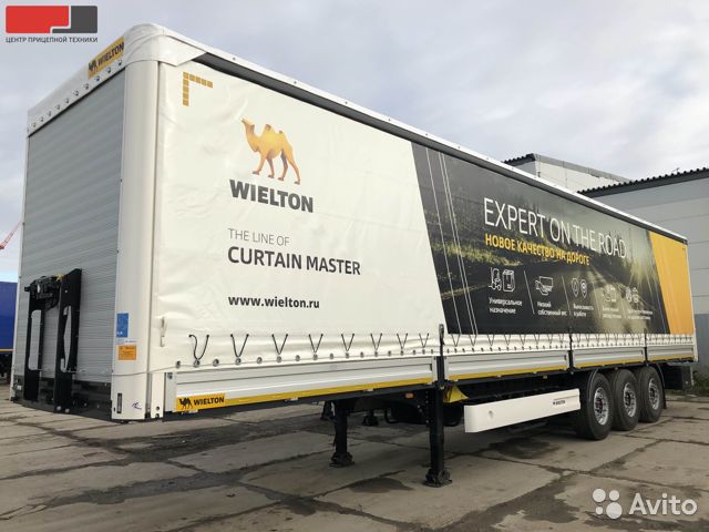Тентованный полуприцеп Wielton
