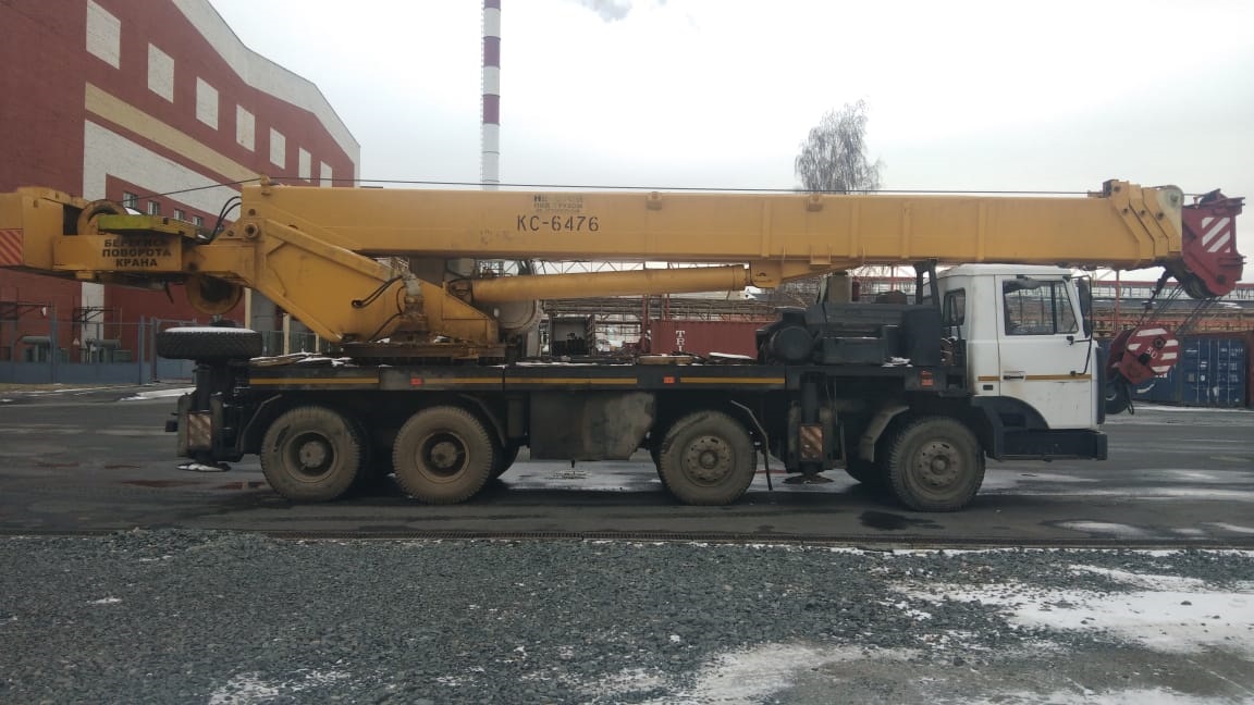 Автокран Ивановец КС-6476 на шасси МЗКТ 69234