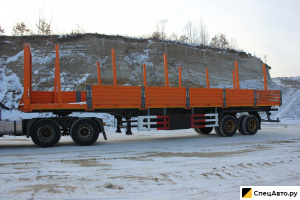 Бортовой полуприцеп AMUR LYR9500JSR