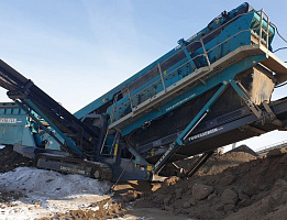Продажа карьерного грохота Powerscreen Chieftain 2100X