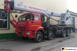 Автокран Челябинец КС-55733 на шасси КамАЗ 6540