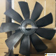 Крыльчатка вентилятора для двигателя Cummins QSX15 бульдозера Четра Т-25, диаметр 914 мм, арт. 368500-36P