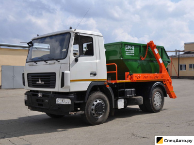 Бункеровоз РАРЗ МК-3512-02 на шасси МАЗ 5340