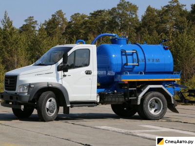 Ассенизатор МВ-4 на шасси ГАЗ ГАЗон Next (С41R13)