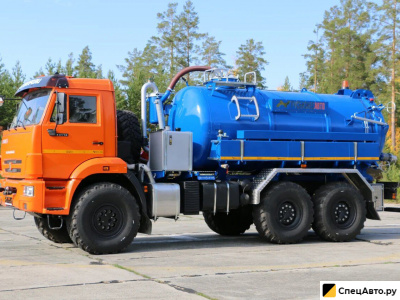 Илосос МВС-10 на шасси КамАЗ 43118-50 