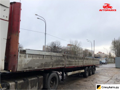 Бортовой полуприцеп Krone SD P27