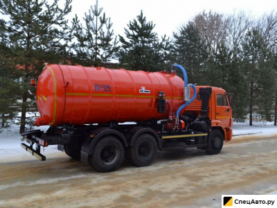 Ассенизатор Коммаш-Мценск КО-529-20 на шасси КамАЗ 65115-773082-42